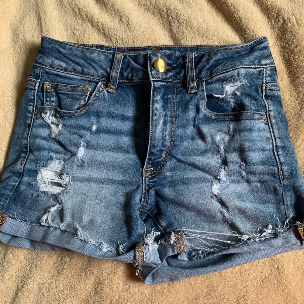 American Eagle Hi-Rise Shortie Size 2